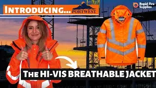 Stay Safe and Stylish with the Women's Hi-Vis Breathable Jacket from Rapid Fire Supplies