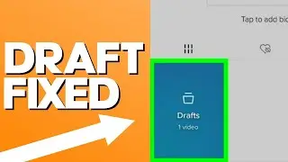 How To Fix Tiktok Draft Not Working Problem  || How to Fix Tiktok Draft Video Problem