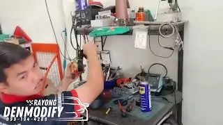 Ремонт ремней безопасности Honda City (неубирающиеся) | Den Modify Rayong