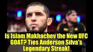 Ислам Махачев &mdash; новый величайший боец ​​UFC? Повторите легендарную серию Андерсона Силвы!