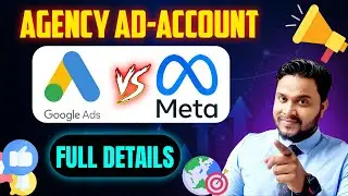 How to Get an Agency Ad Account for Google & Meta | Why Agency Ad Accounts are used for Promotion