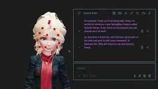 Talking Head (3D) | Dynamic bones