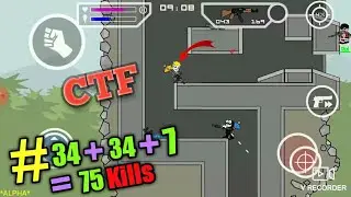 Mini militia CTF gameplay||mini militia new gameplay.