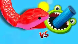 Snake Clash Vs Hole Io 🐍Max level Epic🔥 Comprehension 100%Win Pro Gameplay #3