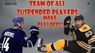 Can a Team of ALL SUSPENDED Players Make The Playoffs NHL 18
