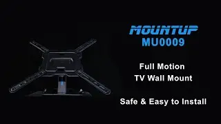 Full Motion Corner TV Wall Mount for 26''-60'' TVs MU0009 from MOUNTUP Display