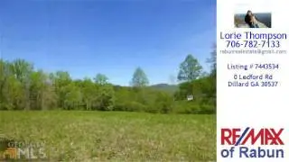 Land/Lot For Sale - 0 Ledford Rd, Dillard, GA