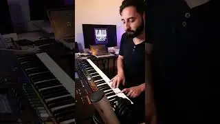 GRAVANDO BATERIA VANERA GUIA  NO TECLADO Roland Jupiter 80.