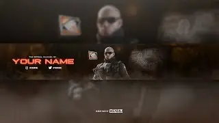 [FREE] Pulse - Rainbow Six Siege YouTube Banner TEMPLATE! (.PSD) #R6S
