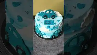 Day 16.                                                                      fondent car theam cake
