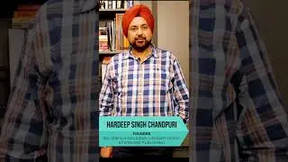 Pathway to Publishing: Hardeep Singh Chandpuri at Literary Fest Chandimandir (Nov 8-10)