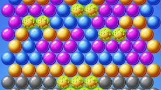 Shoot Bubble Gameplay | Bubble Shooter Game New Levels 41-45 Update | Bubble Shooting Games
