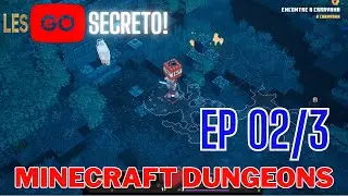 MINECRAFT DUNGEONS EP 02/3 - GAMEPLAY COM ABNER! META 20 LIKES! AJUDA A GENTE! #minecraftdungeons