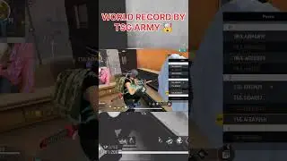 World Record By Tsg Army 😱 33 Kills Hoping Booyah #shorts #shortsfeed #upnext #freefire #recommended