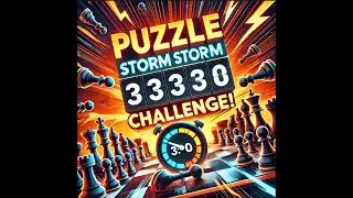 Have I improve in the first Month? Tracking My Chess Puzzle Storm Progress 🎯🔥