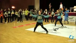 Juste Debout 2014 Russia -- House Preselection -- Galya&Alex
