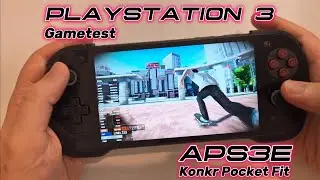 PlayStation 3 APS3E Android Game Play test Konkr Pocket Fit 