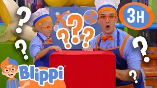 What's in that Box? Mystery Box Food Challenge with Blippi | Blippi Educational Videos for Kids