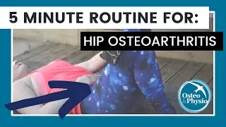 Our full 5 minute guided routine for HIP osteoarthritis!