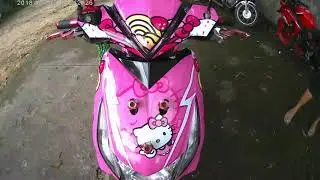 HONDA BEAT FIRST GEN|PINK HELLO KITTY|COTABATO MC DECALS