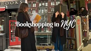 Book Shopping in New York City ❤️🌃📚 30th birthday weekend