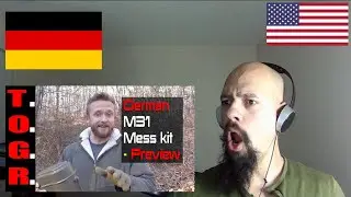 American Reacts To Inexpensive Cooking Kit | German M31 Mess kit  German Video