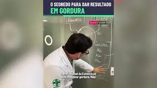 O segredo para dar resultado em gordura