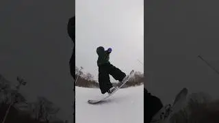 Японский сноубординг флэт фристайл #groundtrick #snowboarding #butter #snowboardtricks #snow #sports