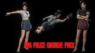 RESIDENT EVIL 4 REMAKE - ADA RPD POLICE MOD