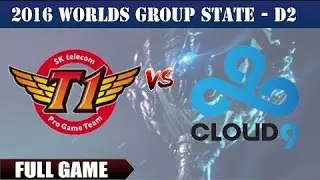 SKT vs C9 - LoL WCS 2016 D2 - Sep 30, 2016 | SK Telecom T1 vs Cloud9