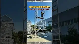 Suitable for scenarios such as power maintenance and industrial equipment maintenance. #scaffolding