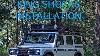 Installation Video 1 of Rear King Shocks on the Grenadier DIY