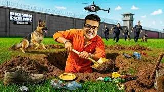 Can I Escape the Prison with Gold Shovel 😱 | (PRISON ESCAPE SIMULATOR)