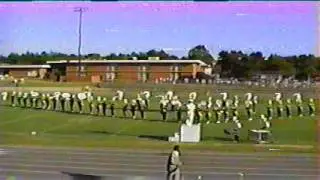 Kinston High Marching band October 1990