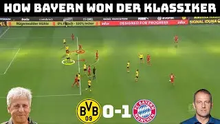 Tactial Analysis: Borussia Dortmund 0-1 Bayern Munich | Flick Tactics vs Favre | Kimmich Goal |