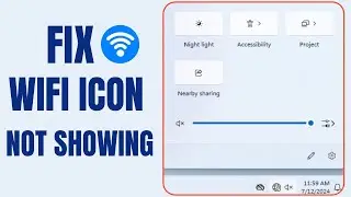 Fix WiFi Icon Not Showing On Windows 11 | WiFi Not Connecting On Windows 11 [2024]
