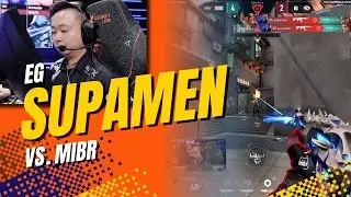 EG Supamen's 4K CLUTCH Against MIBR | VCT Americas 2025 Kickoff