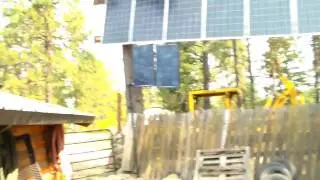 The Why Guy Solar Panels Mounted in Trees