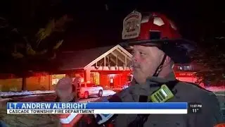 1 injured in fire at Cascade Township retirement community