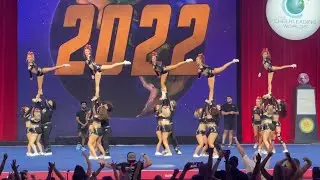 KC Cheer Fierce 5 Worlds 2022 Day 2