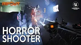 RIPOUT First Gameplay | New Horror Coop Shooter in Unreal Engine RTX 4090 HD 4K 2023