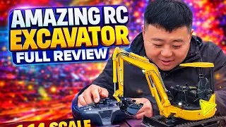 This Mini RC Excavator Works Like a Real Construction Machine! 😱World&rsquo;s Most Realistic RC Excavator