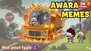 Every Indian School 🏫 Trip 🥱!/Awara Memes 