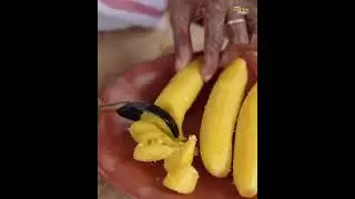 Kerala Style Banana Idiyappam 😍 | Sweet String Hoppers Breakfast Recipe #BananaIdiyappam