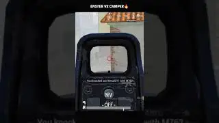 Enster vs pro camper🔥 TACAZ | Levinho | MUNNO Gaming | RUPPO | DWOZ | PANDA | SEVOU | BGMI #shorts​