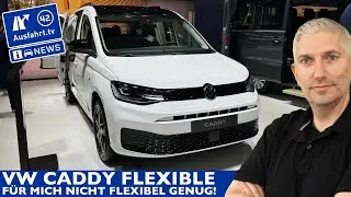 VW Caddy Flexible Laderrauml&auml;nge mir nicht flexibel genug | AusfahrtTV News