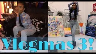 vlogmas 3! septum piercing! beauty event fun | PRETTYJAYY