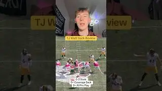 TJ Watt sack Review #nfl #steelers #dlinemen #tjwatt