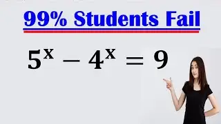 Solving a 'Harvard' University entrance exam |Find x?