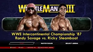 Wwe 2K14:30 Years of WrestleMania # 03  Randy Macho Man Savage vs Ricky Steamboat (WrestleMania 3)